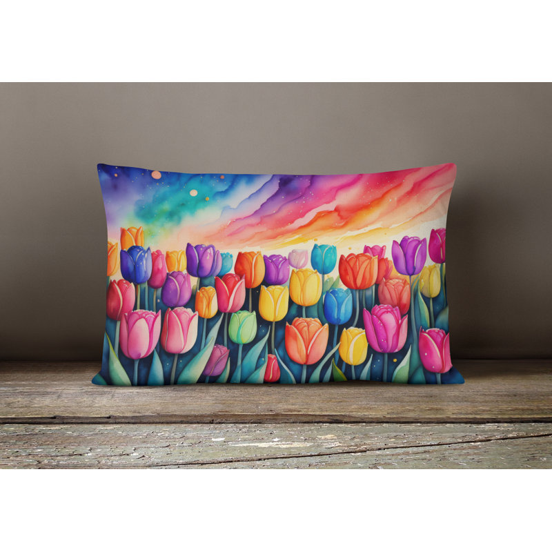 Coussin décoratif intérieur / extérieur en polyester Autre / Sans motif
