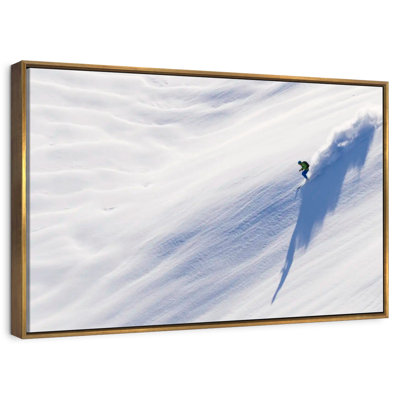 Man Skiing