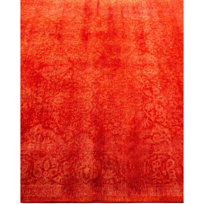 Fine Vibrance One-of-a-Kind 4' 3" X 6' 1" Hand Knotted Area Rug