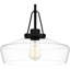 Luminaire suspendu en laiton vieilli 1 lumière Haven-2093594266