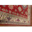 Tapis oriental fait à la main rouge Kazak 9 x 12