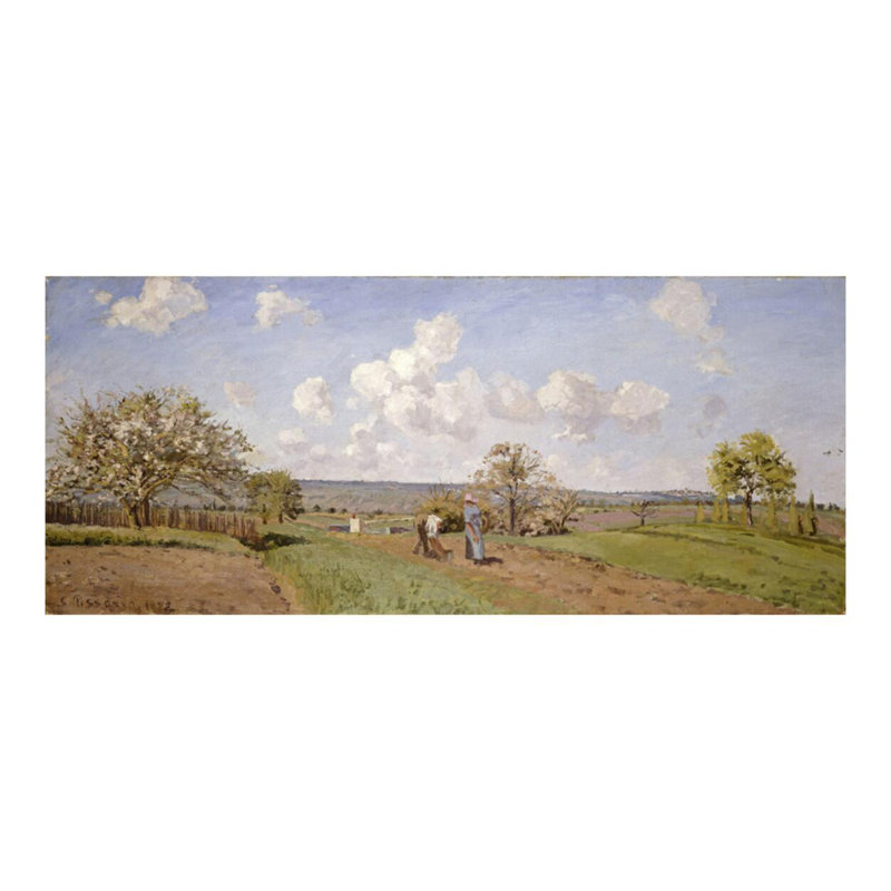 Spring by Camille Pissarro - Giclee Print, 16" H x 20" W