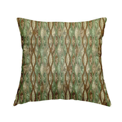 Mendiola Striped Rectangular Cushion
