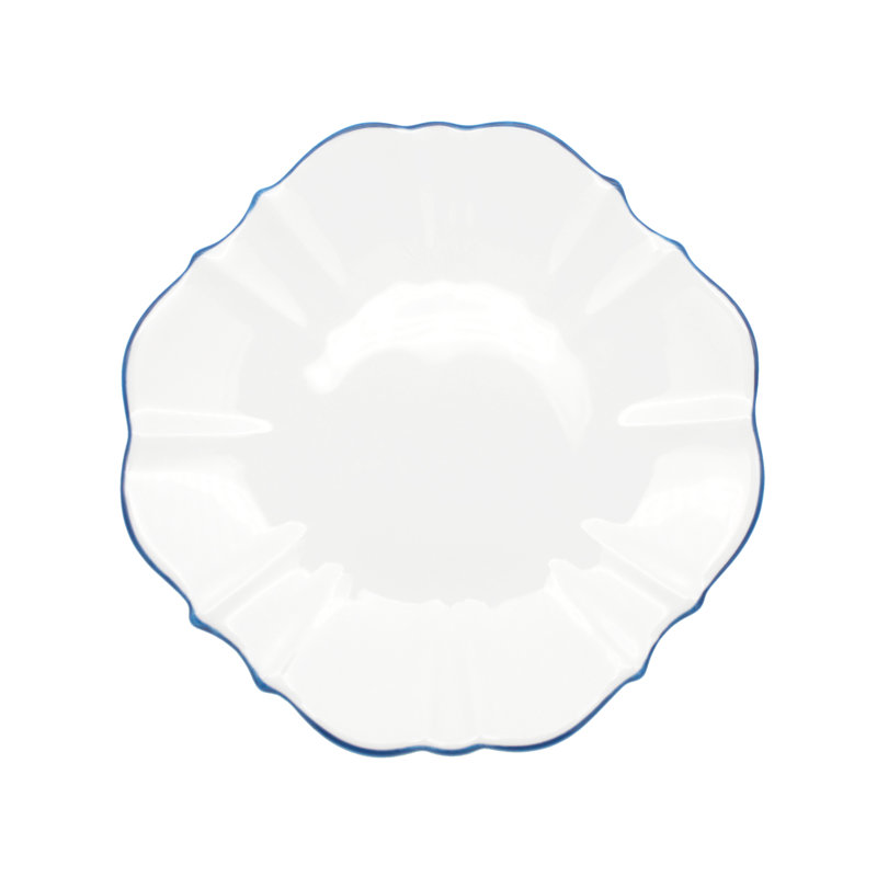 Amelie Bone China Dinner Plate, Royal Blue