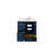 Boston 36 In. W X 22 In. D Right Offset Sink Bathroom Vanity In Navy Blue With Cove Edge Quartz-109411488