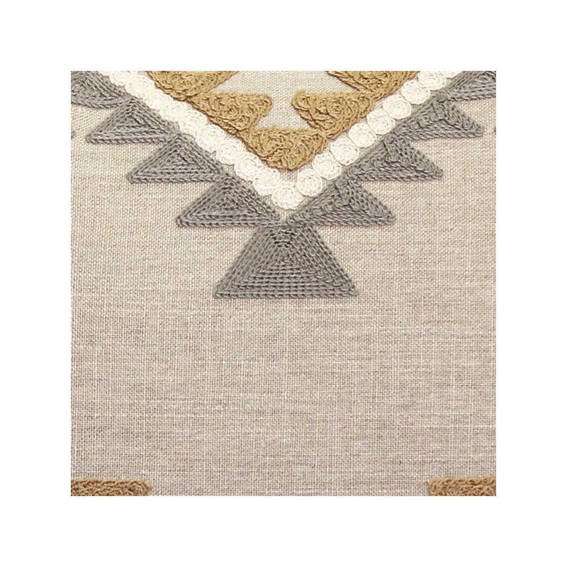Tulum Rectangular Pillow Cover & Insert, Brown