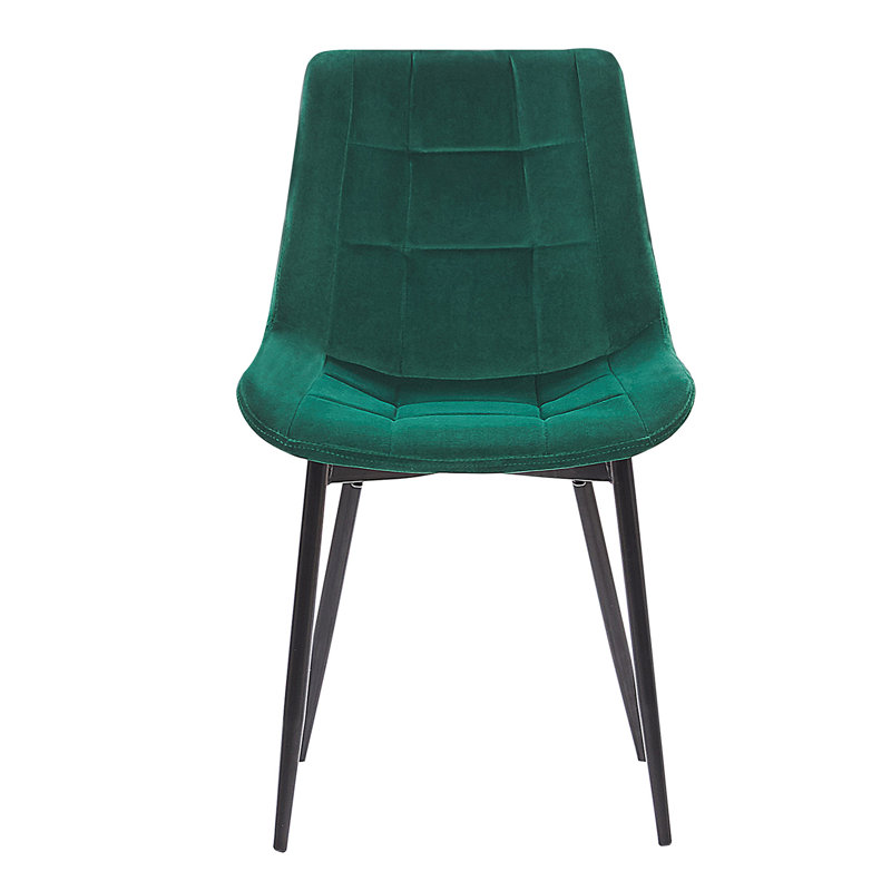 Angelisha Upholstered Side Chair, Green