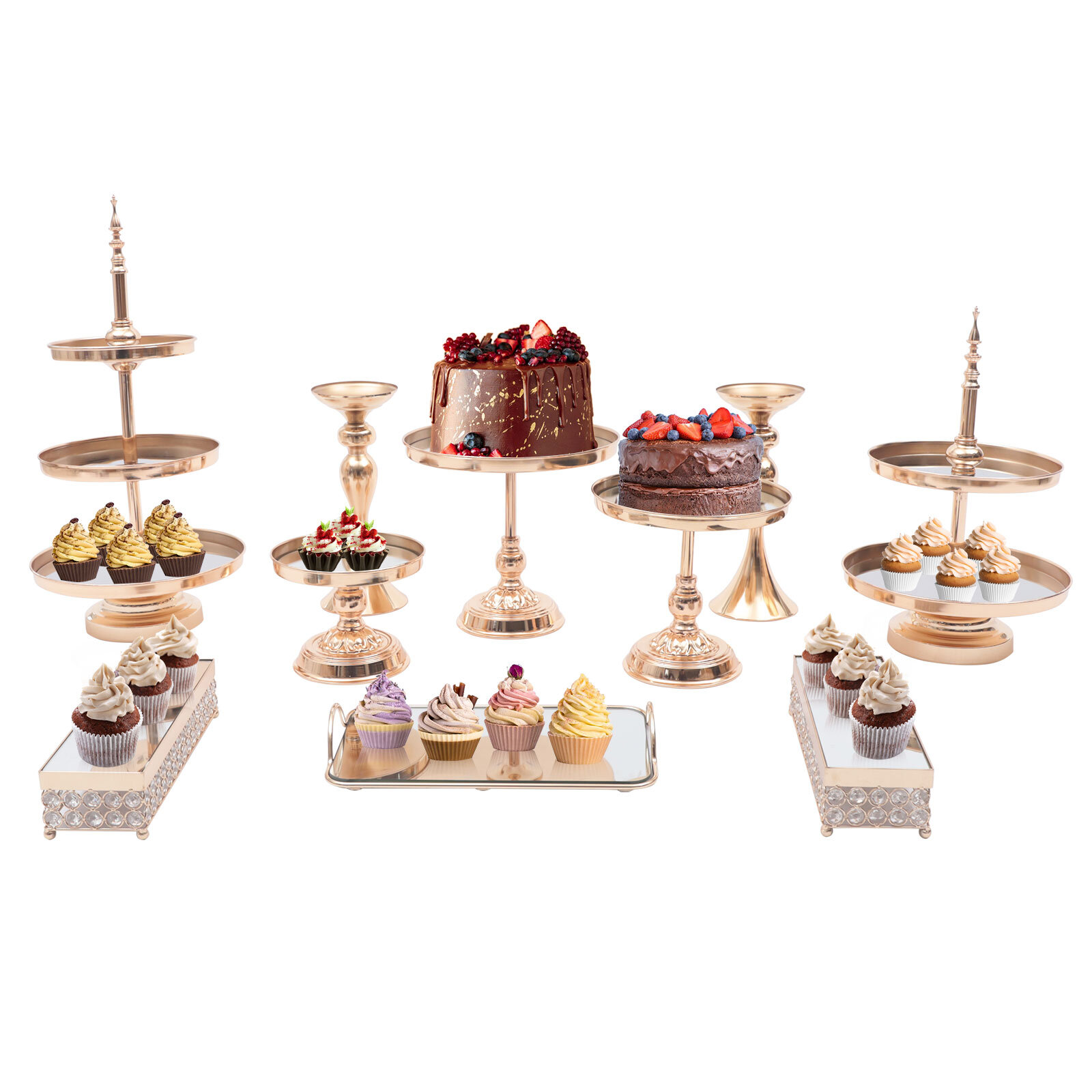 3 Tier Clear Cake Stand, Acrylic Cake Stand Riser, Display Stand for Cakes,  Food Display, Cupcake Holder, Wedding Sweet Stand 