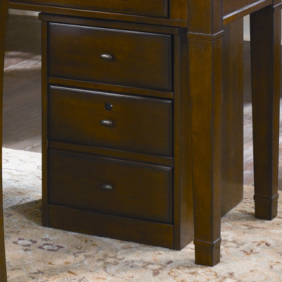 16'' Wide 3 -Drawer Mobile File Cabinet