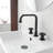 Widespread Single-handle Bathroom Faucet with Drain Assembly-86865012