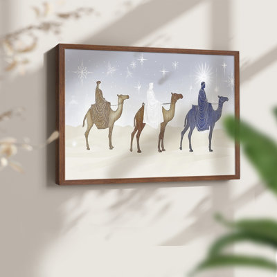 Chirstmas Art-XXXIV -Framed Print - Restickable