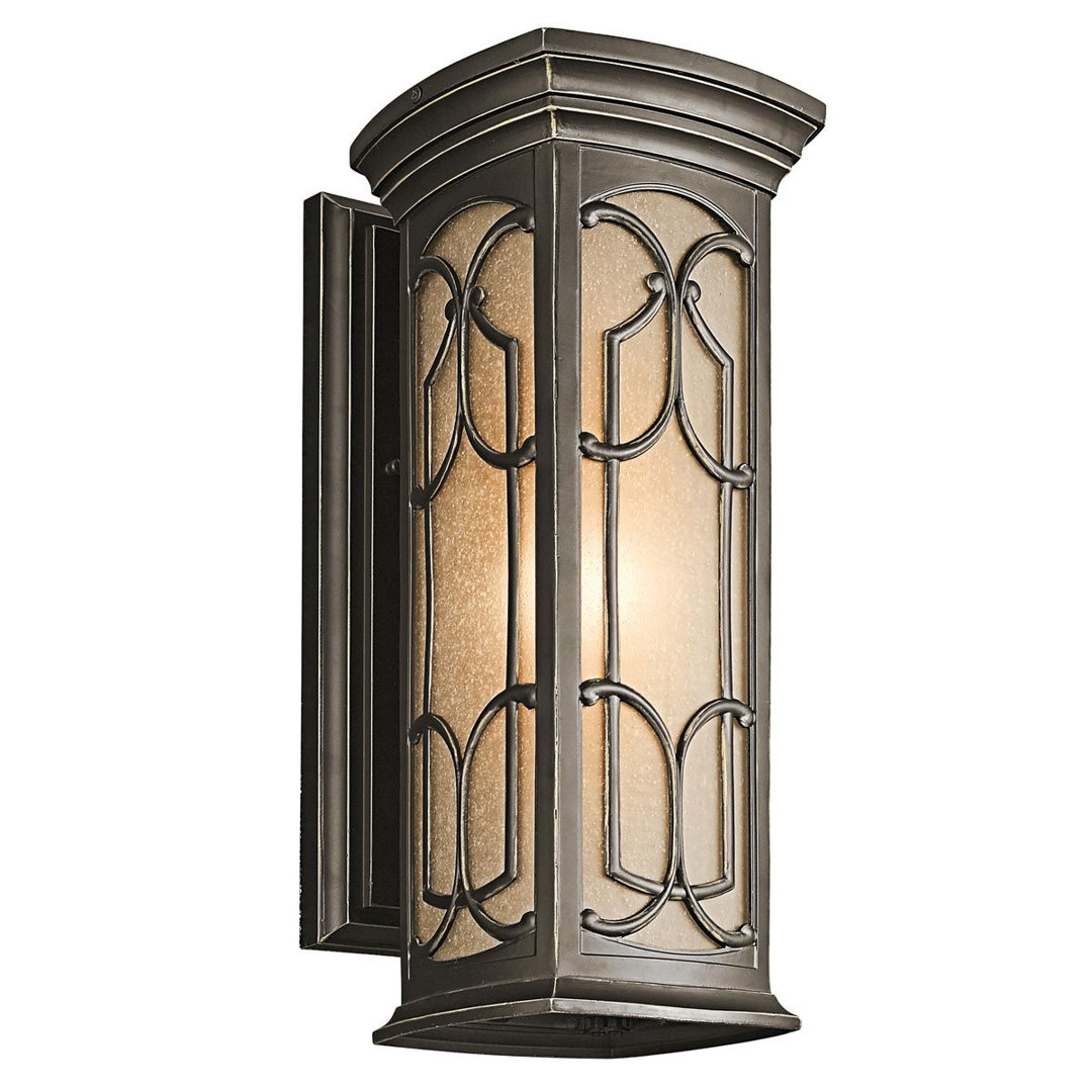 Umber Oil Rubbed Bronze Outdoor Wall Lantern