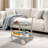 25.4'' H x 16.5'' W 2-tier Utility Cart with Wheels-98973282