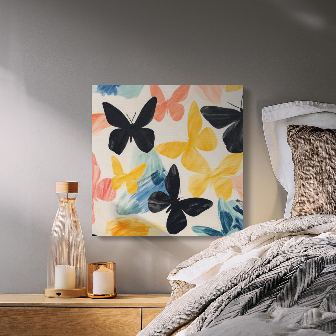 Butterfly Persaud Print, Modern decor, Gallery Wrapped, Ready to Hang, Archival Quality Canvas Print