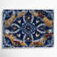 «Farm Bandana», impression sur toile bleue-1229992842