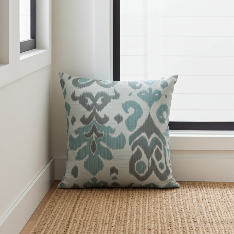 Paragon Ikat Reversible Throw Pillow, 18" x 18"