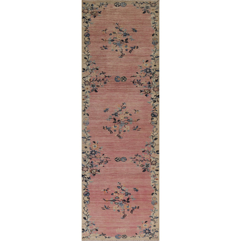 Cotton Floral Indoor Rug