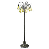 Lily 63'' Antique Bronze Tree Floor Lamp