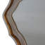 Adriana Diamond Wood Wall Mirror