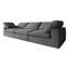 Canapé rembourré en tissu F-Concept Chenille