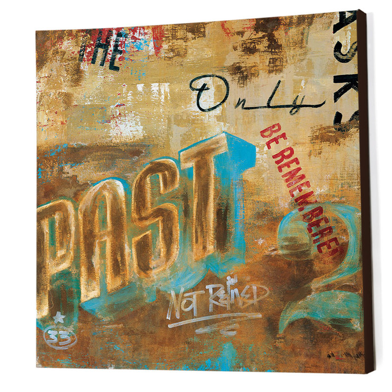 The Past Only Asks by Rodney White - Wrapped Canvas Print, 46cm H x 46cm W x 4cm D