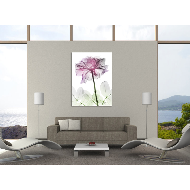 «Rose Dynasty 2», toile tendue par Albert Koetsier, H 40 po x l 30 po x P 1,5 po