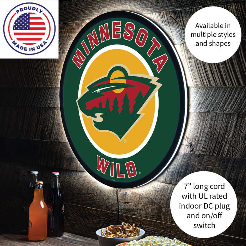 Enseigne murale 23 po NHL, NHL Minnesota Wild