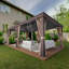 Pavillon de jardin en aluminium-94012921-113525481-113525482