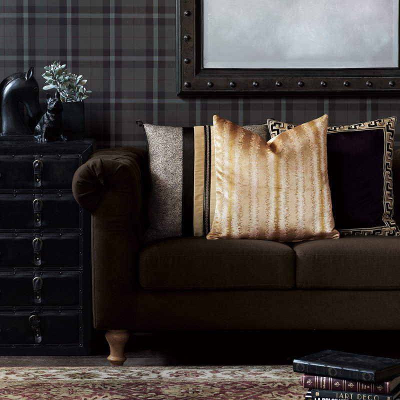 Luxe Square Pillow Cover & Insert, Down