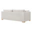 Canapé large rembourré avec pieds en bois massif 86,22 po Allia-121696914
