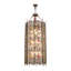 Lustre géométrique de style lanterne à 12 lumières Saskatia