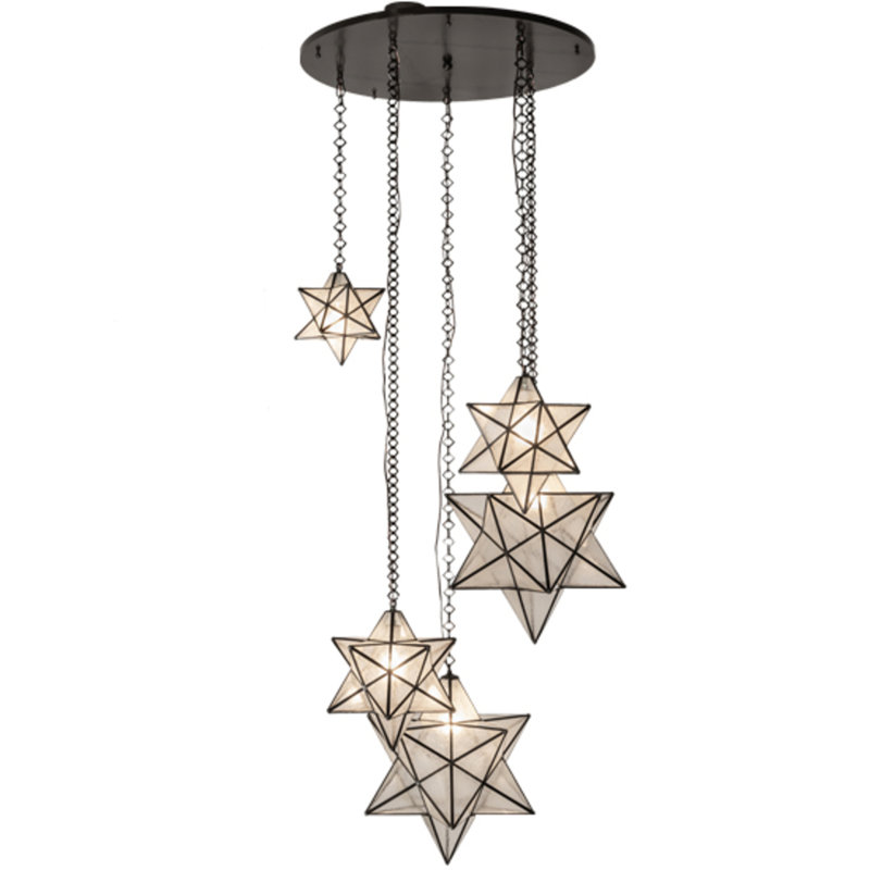 Moravian Star 5 - Light Pendant