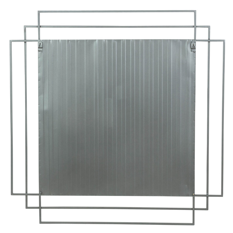 Dmitry Abstract Metal Modern Wall Mirror