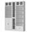 85.8'' H X 59.6'' W Bookcase