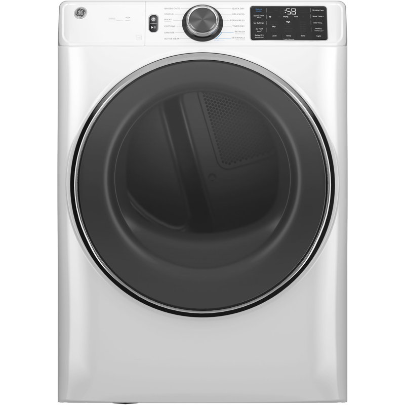 White 5.0 Cu. Ft. Smart Front Load Steam Washer