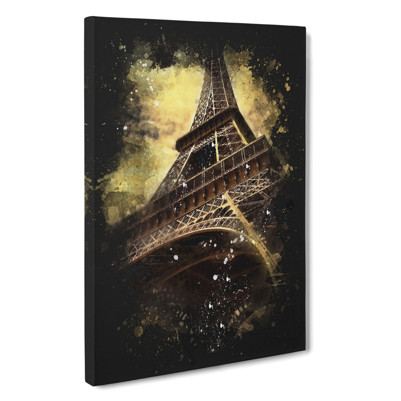 Eiffel Tower Vol.7 - Wrapped Canvas, 50cm H x 35cm W x 3cm D
