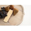 Round Lotus-Shaped Wooden Lazy Susan Tray Organizer