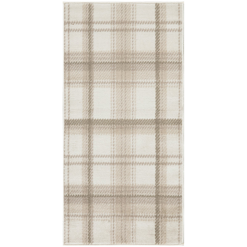 Yeraldo Plaid Indoor Rug, Runner 2' x 4'