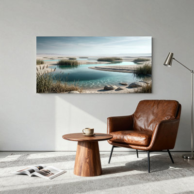 Desert Oasis Canvas Wall Art Set Of 1