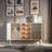 Retro Carved Solid Wood Sideboard