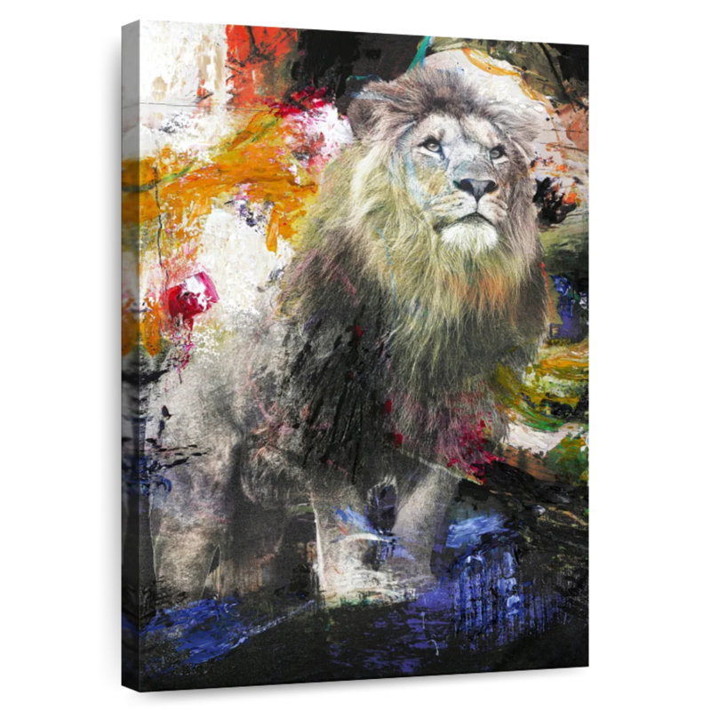 Brampt Glorious Lion, 24" H x 16" W