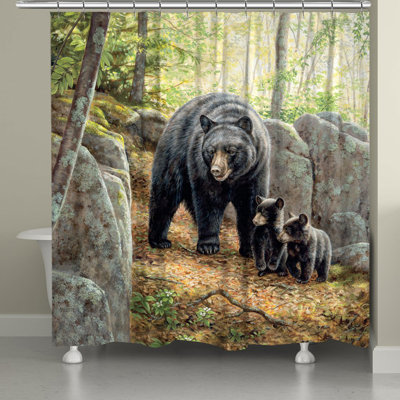 Rideau de douche Black Bear