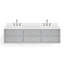 Ensemble de meuble-lavabo double mural 73 po Macolm-1807371679-1807371676-1745774287