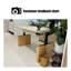 Bureau debout blanc en cuir-1748234280