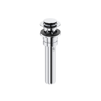 Push Drain with Overflow