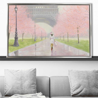 Printemps à Paris I - Peinture