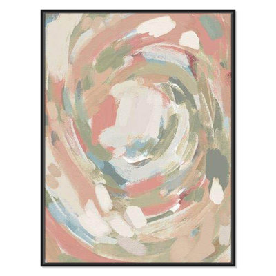 Curtis "Abstract Energy Spring Colors" Print