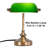 Glass Bankers Lamp, Desk Lamp, Classic Retro Bronze Finish , Plug in Vintage Table lamp, Reading Modern for Home Office,Piano Banker Mini Desk Table Lamp,Library
