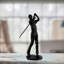 GOLFER MAN Iron Figurine 22cm-92166272