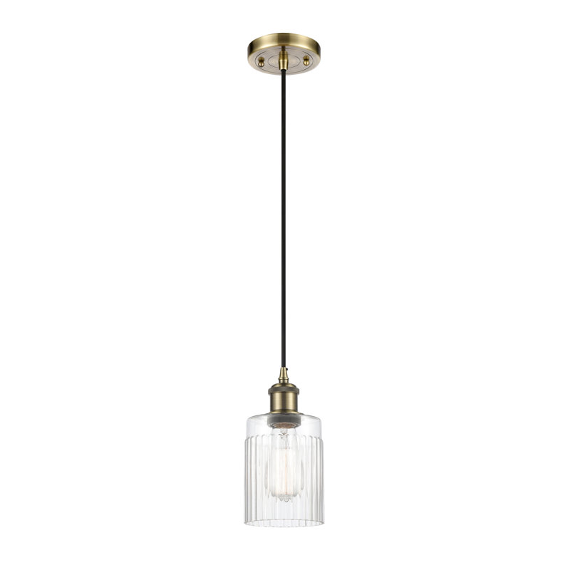 Luminaire suspendu sphère 1 lumière Cotta, DEL, Transparent